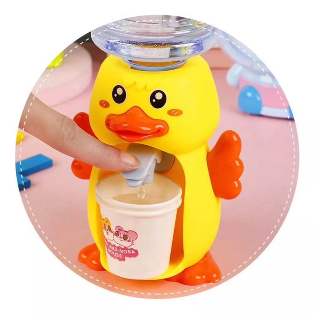 Juguete Pato Mini Dispensador De Agua Para Niños 23 Cm