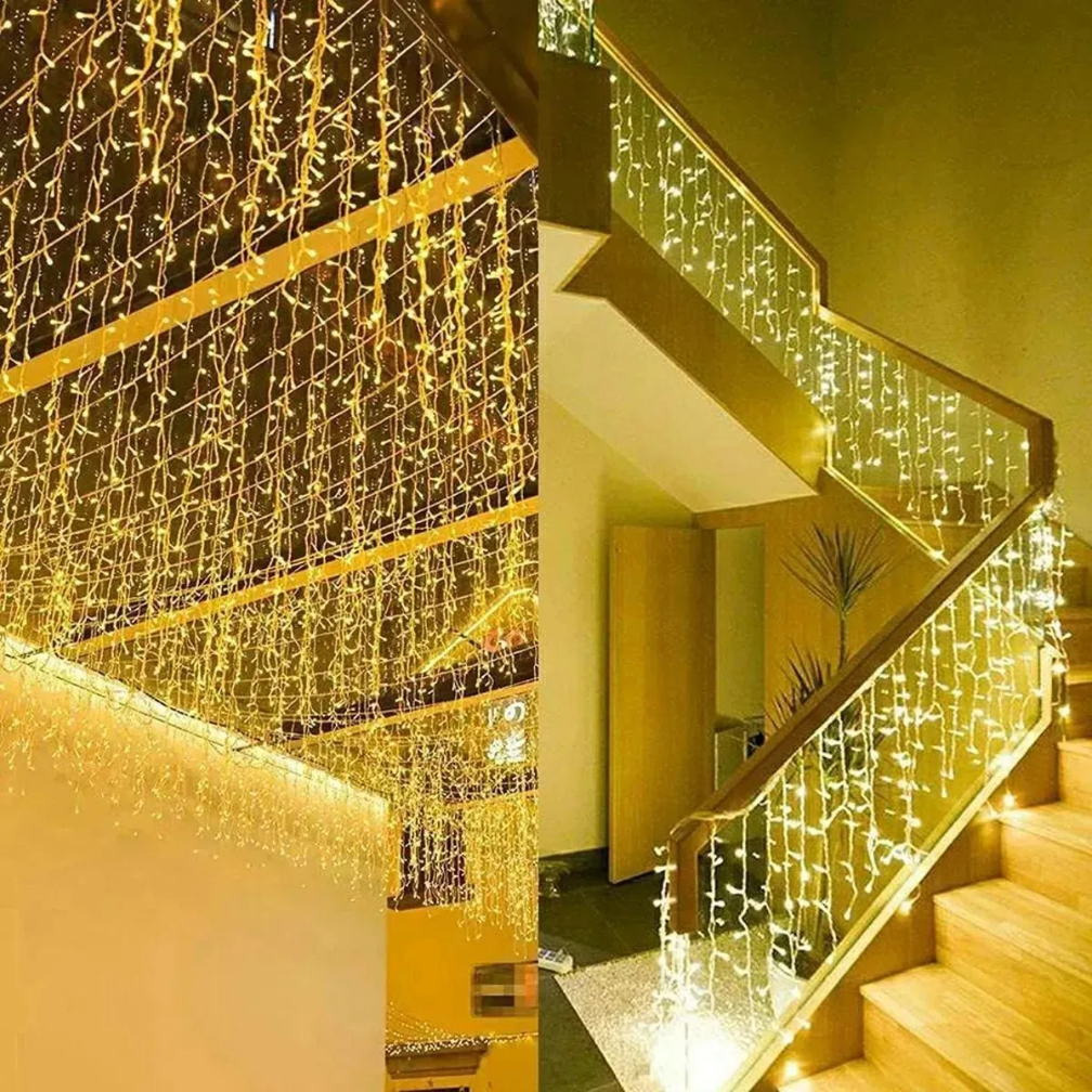 Cascada Luces Guirnalda Luces Navidad Cascada Navidad 200l (Copia)