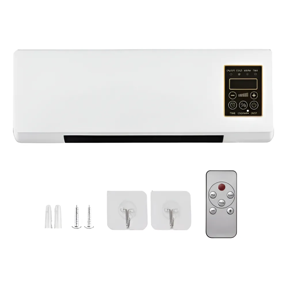 Calentador Calefactor De Pared 2en1 C/control 1500w 220v