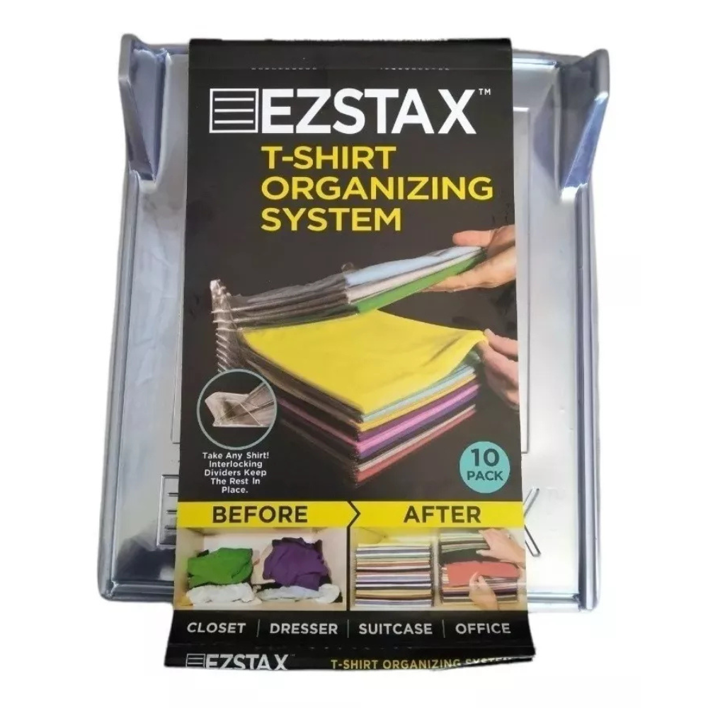 X10 Organizador Poleras Camisas Armario Closet Documentos