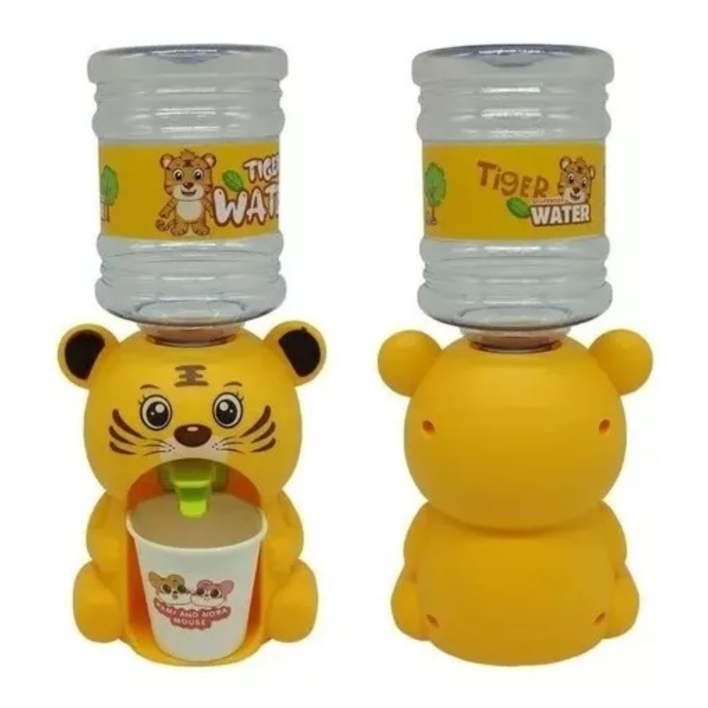 Mini Garrafón Dispensador Agua Juguete Niños Animalito 23cm