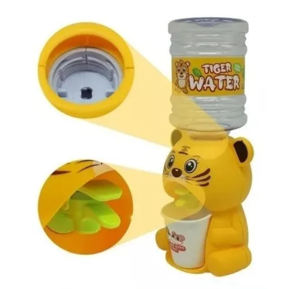 Mini Garrafón Dispensador Agua Juguete Niños Animalito 23cm