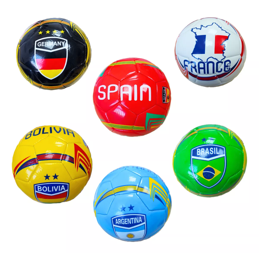 Balon De Futbol Pelotas Futbol 32 Paneles Pelota Futbol De Paises N5