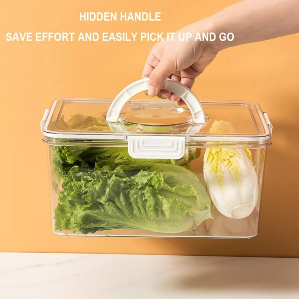 Taper Tupper Organizador De Alimentos Contenedor 31x24x15cm