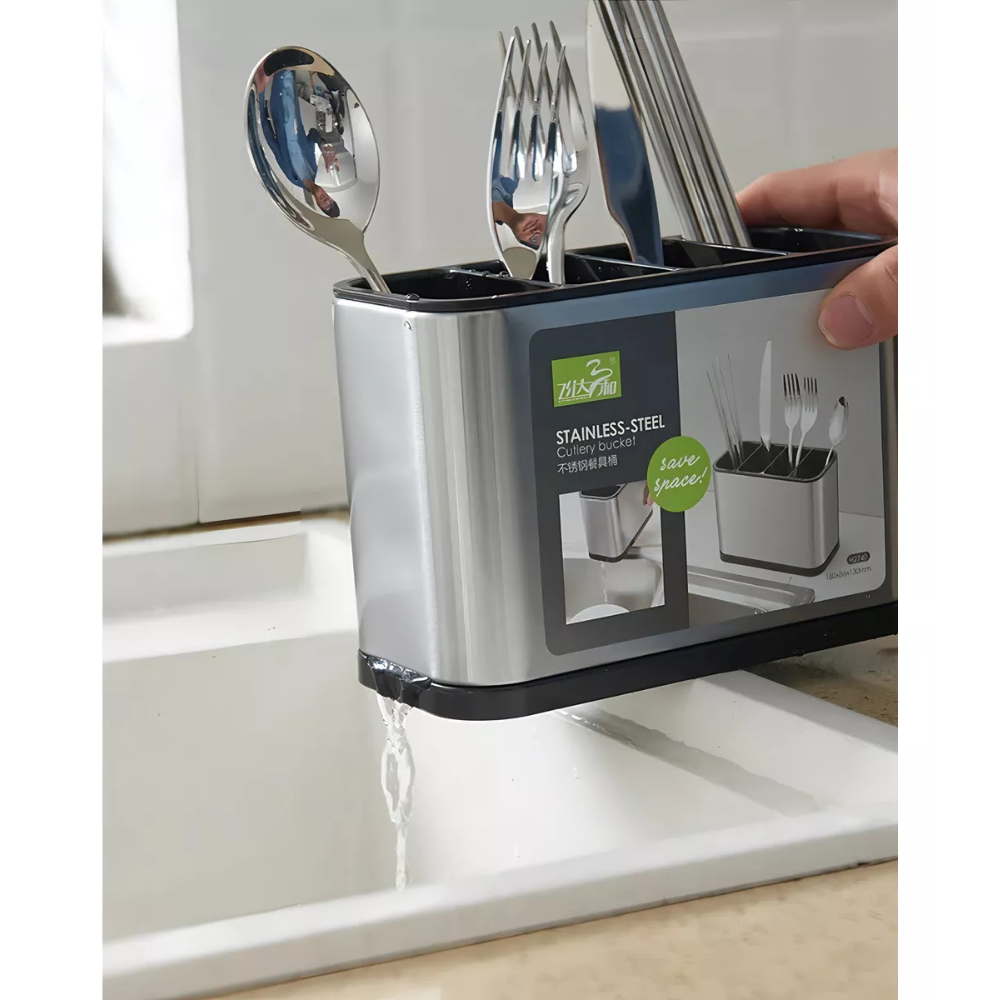 Escurridor De Cubierto Utensilios De Cocina Acero Inoxidable