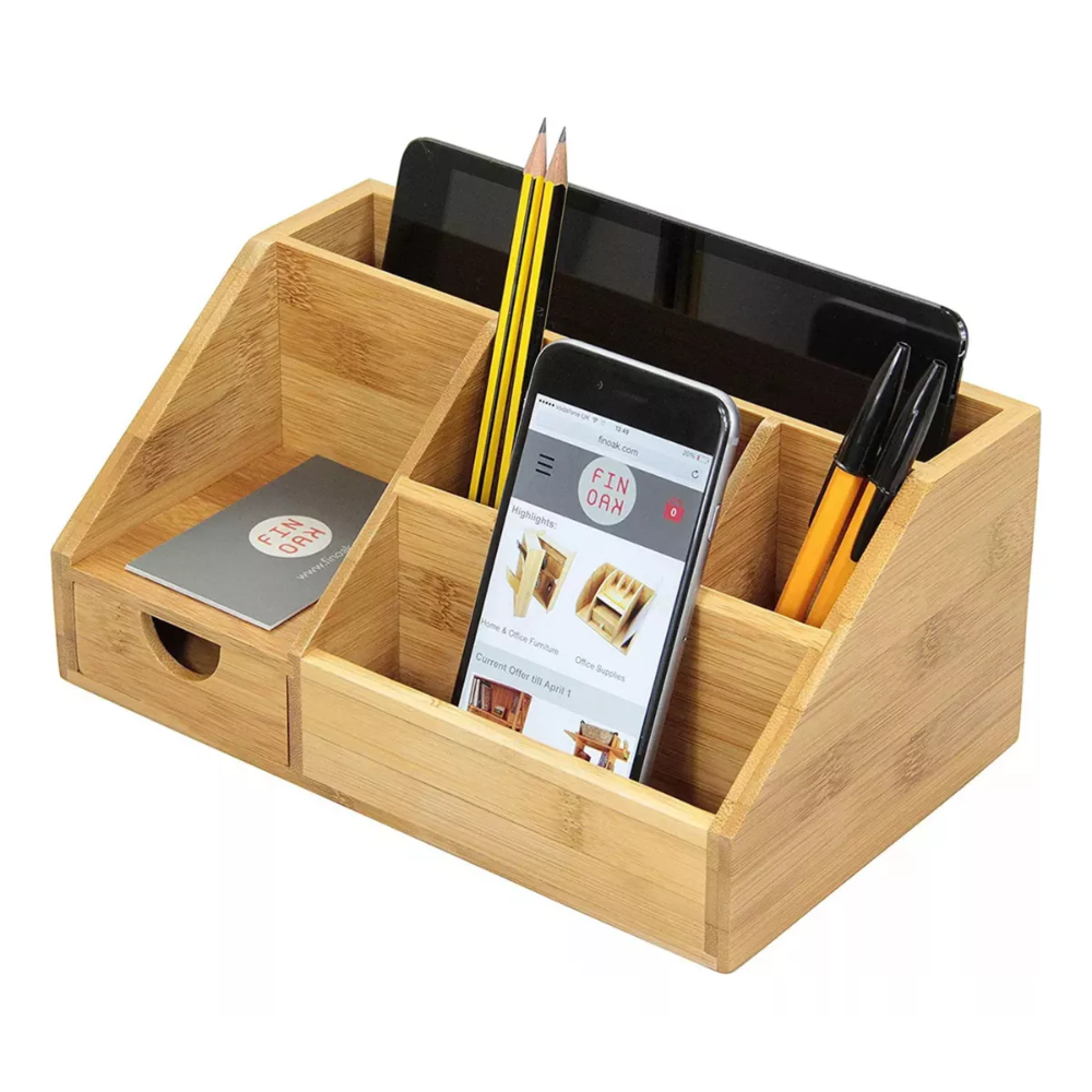 Estante De Madera Para Escritorio Organizador Multiuso