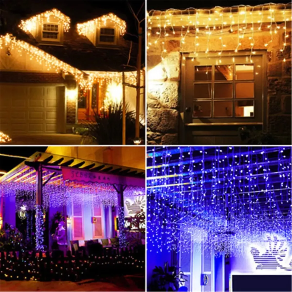 Guirnalda Luces Navidad Cascada Navidad 160l Cascada Luces