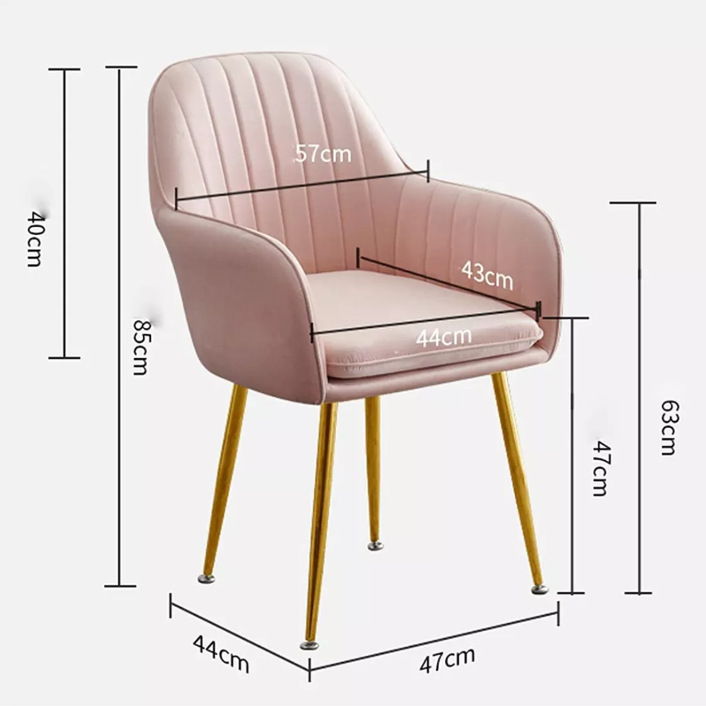 Sillon Elegante Sillones De Felpa Sillon Nordico Silla Felpa