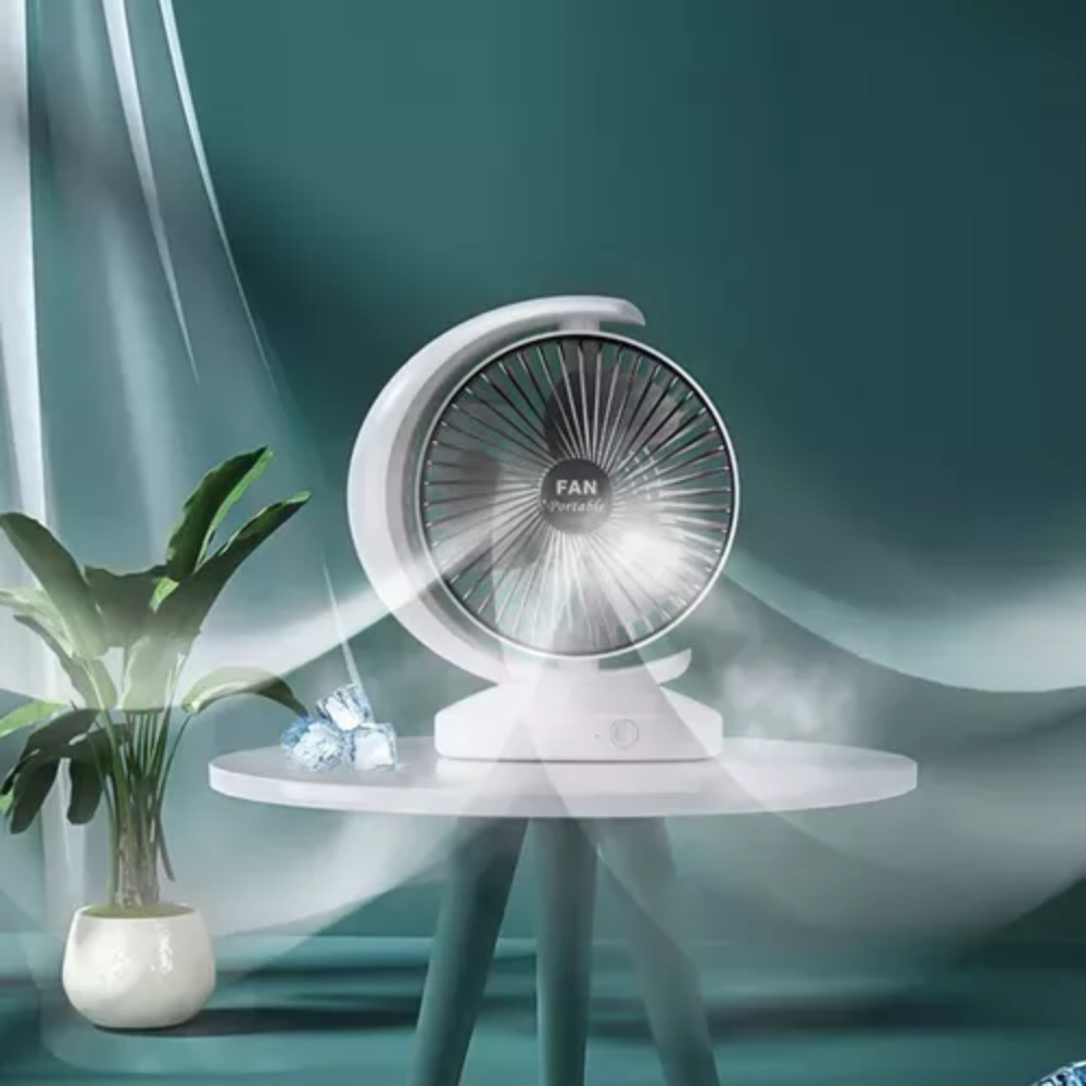 Ventilador De Escritorio Usb Ventilador Portatil Recargable