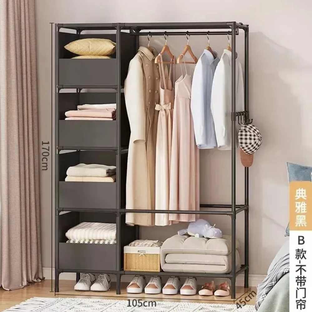 Perchero Organizador De Ropa Closet Moderno Estante Armable