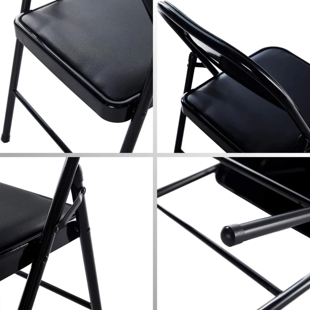 Silla Plegable De Plastico Metal Silla Jardin Terrazas