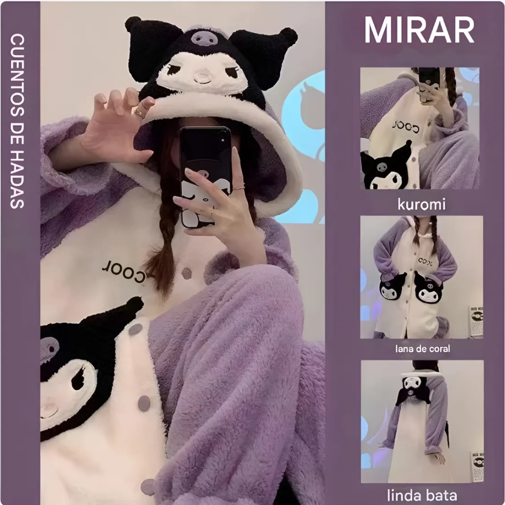 Pijama Invinerno Pijama Mujer Pijama Polar Pijamas Invierno
