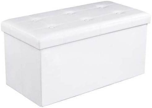 Banqueta Baul Puff Baul Organizador Puff Sillon 76x38cm