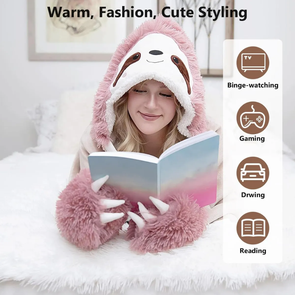 Bata Polar Pijama Invierno Unisex Manta Pijamas Batas Largas
