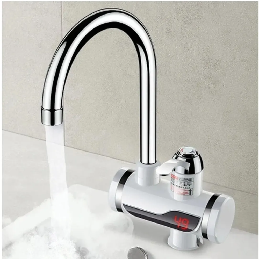 Grifo Agua Caliente Lavaplatos Llave Calentador De Agua