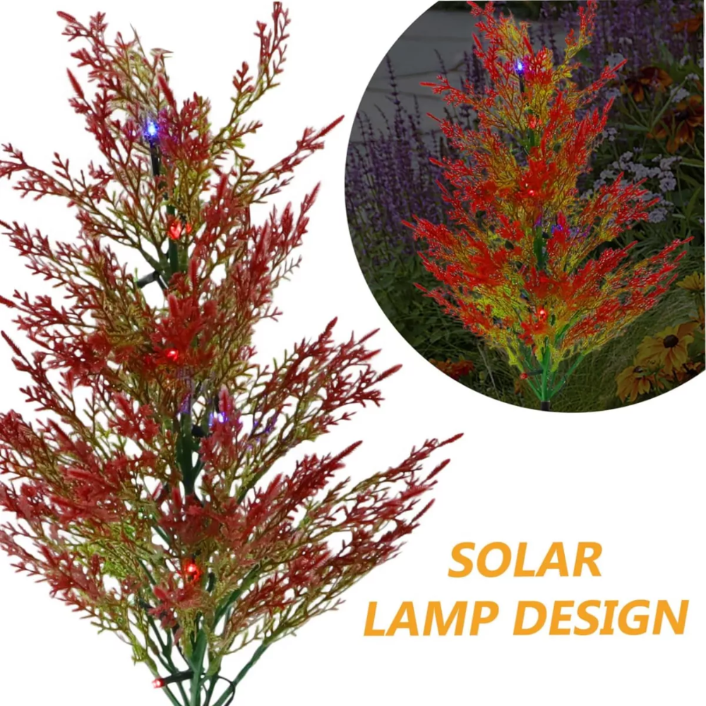 Luces Led Estaca Para Jardin Pino Decoracion Navidad