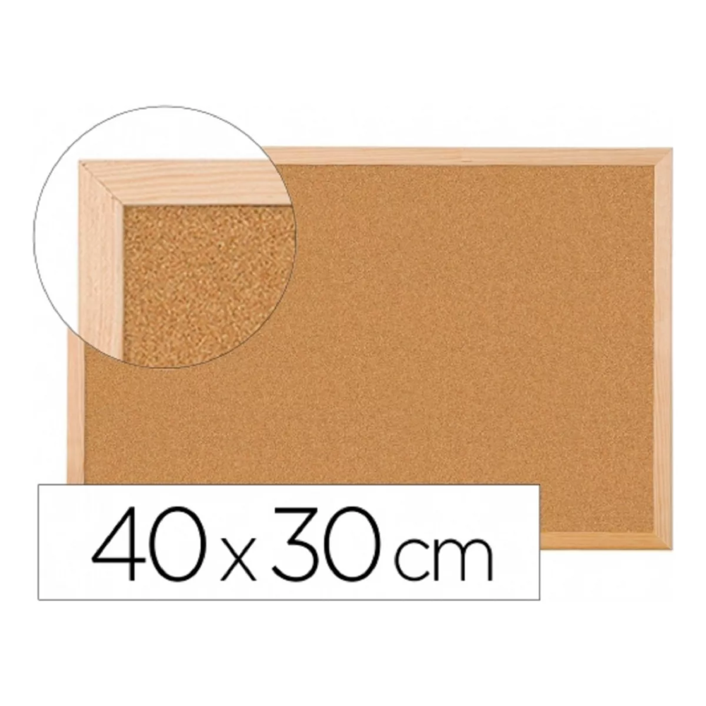 Pizarra Corcho 30x40 Cm Diario Mural Corcho Pizarra Corchos