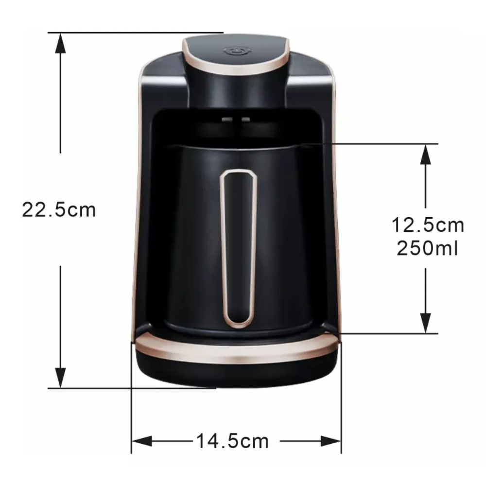 Cafetera Turca Hervidor Electrico Cafetera Sokany 600w 500ml