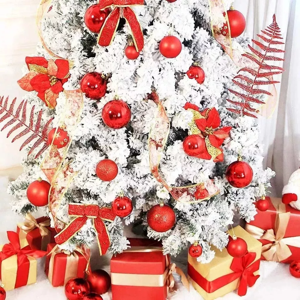 Pack 20 Bambalinas Adorno Navidad Esferas Navideñas 5cm