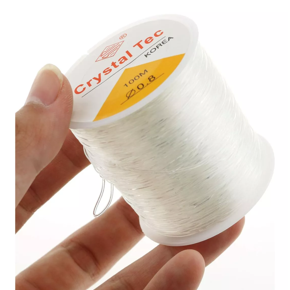 Hilo Elastico Para Pulseras Bisuteria 100mts Manualidades