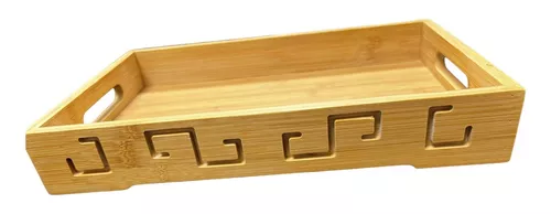 Bandejas De Madera Bandeja Desayuno Bandejas Garzon 40x28cm