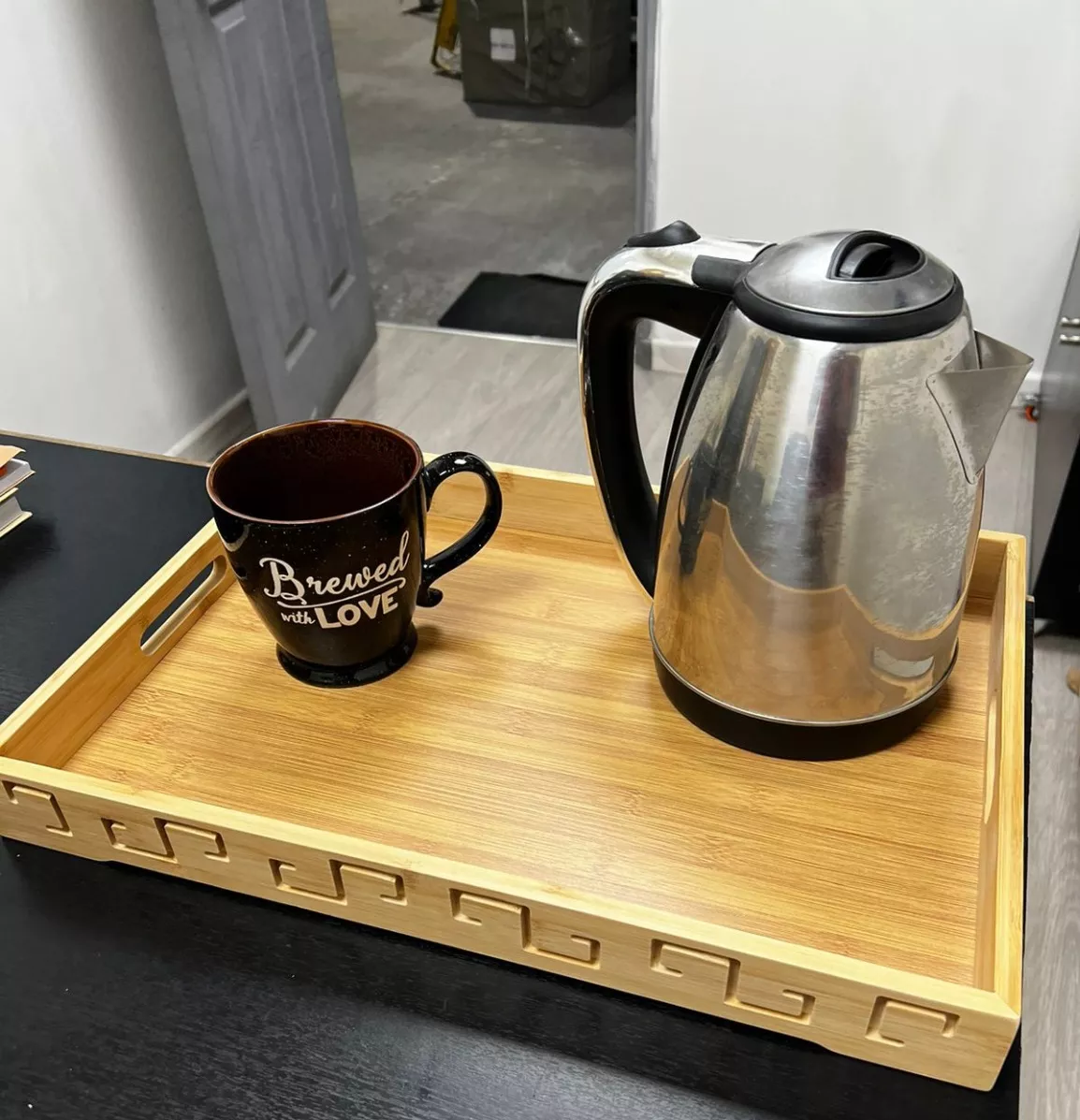 Bandejas De Madera Bandeja Desayuno Bandejas Garzon 44x32cm