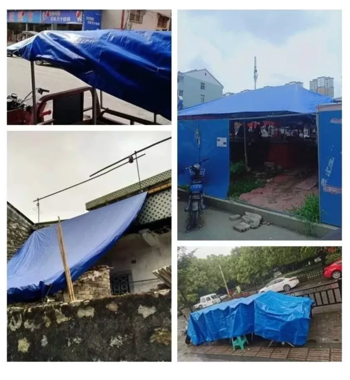 Lona Carpa Multiusos Cobertor Lona Impermeable 6x8 Metros