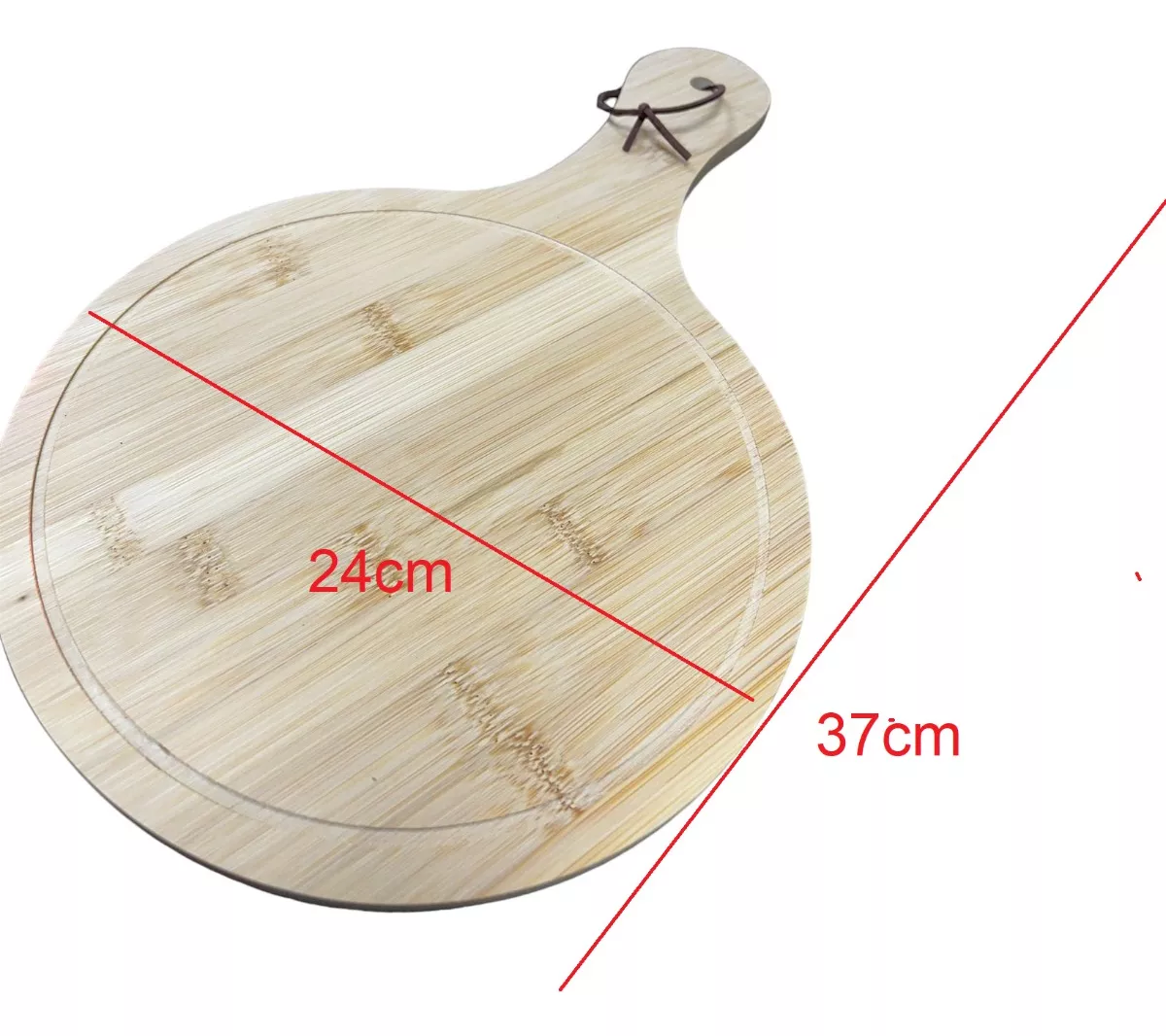 Tabla Madera Tablas Picoteo Plato De Madera Tabla Pizza 37cm