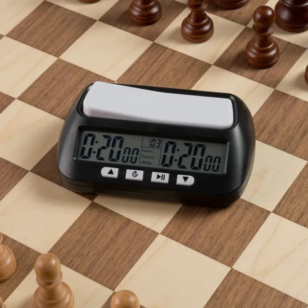 Reloj De Ajedrez Digital Con Temporizador Profesional Torneo