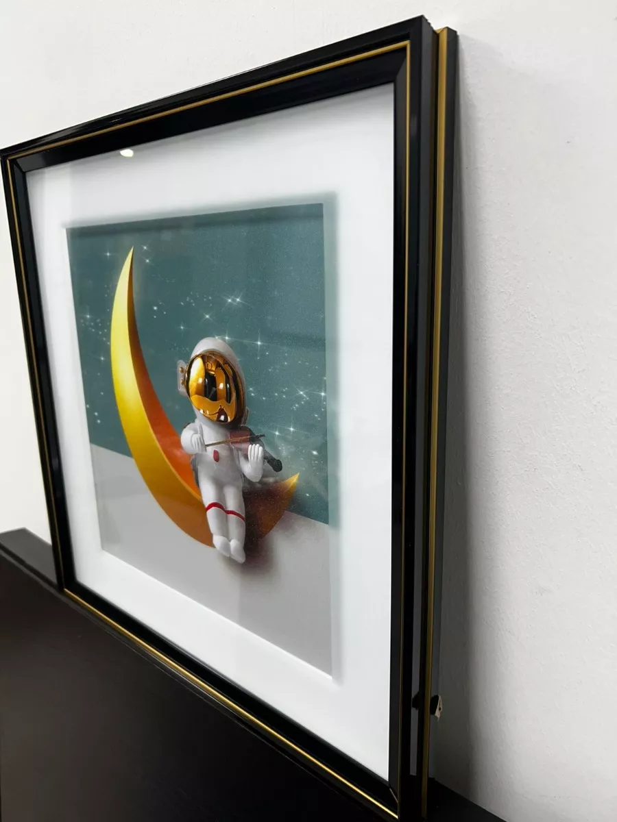 Cuadros Decorativos Cuadro Infantil Cuadro Astronauta 41x41