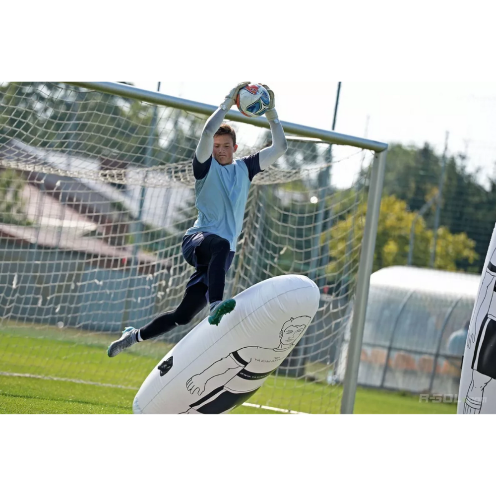 Barrera Tiros Libre Inflable Futbol Entrenamiento 175cm