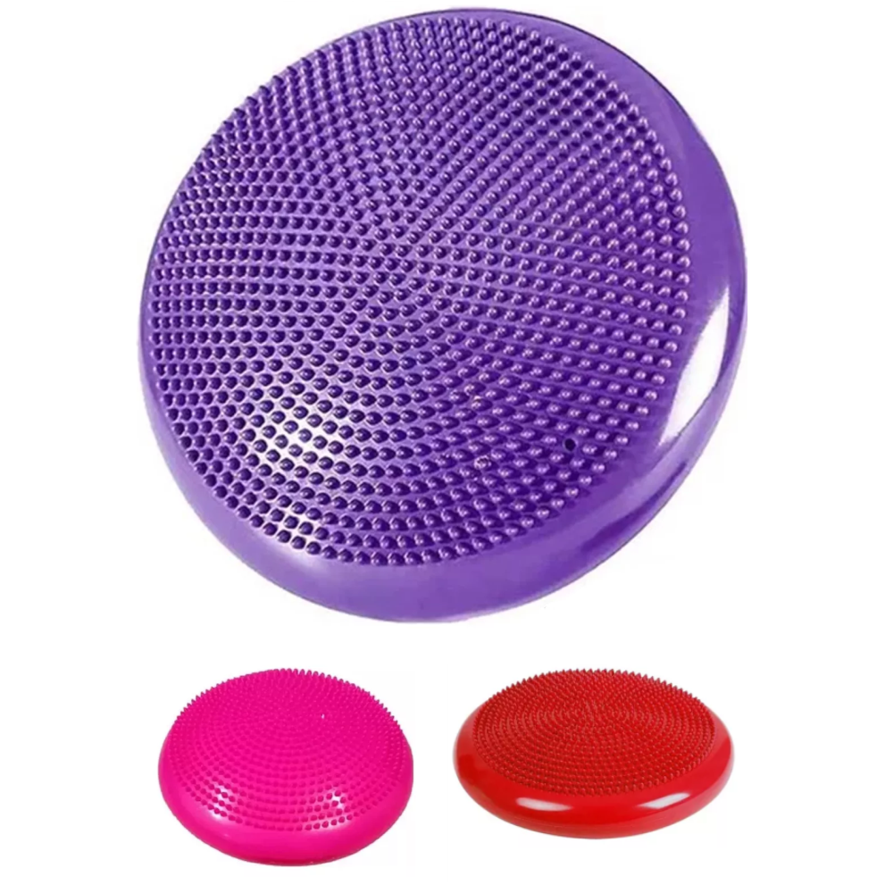 Bosu Equilibrio Cojin Sensorial Disco Equilibrio Yoga Erizo Antiestres 33cm Tdha