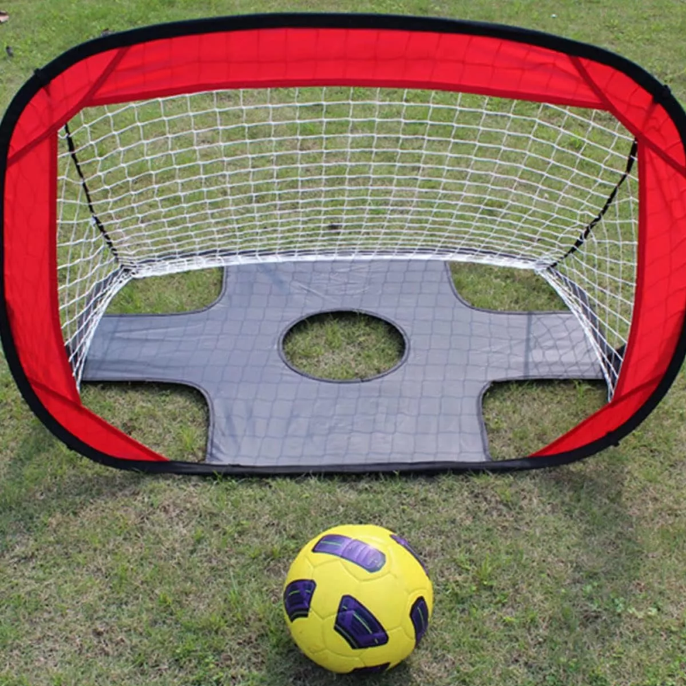 2en1 Futbol Arco Futbol Entrenamiento Niños Futbol 110x80cm