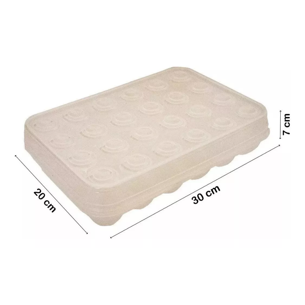Bandeja Organizador Para Huevos Caja Para Guardar 24 Huevos