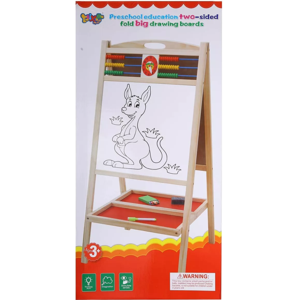 Pizarras Para Niños Pizarra Negra Pizarron Blanco 70x37x30cm