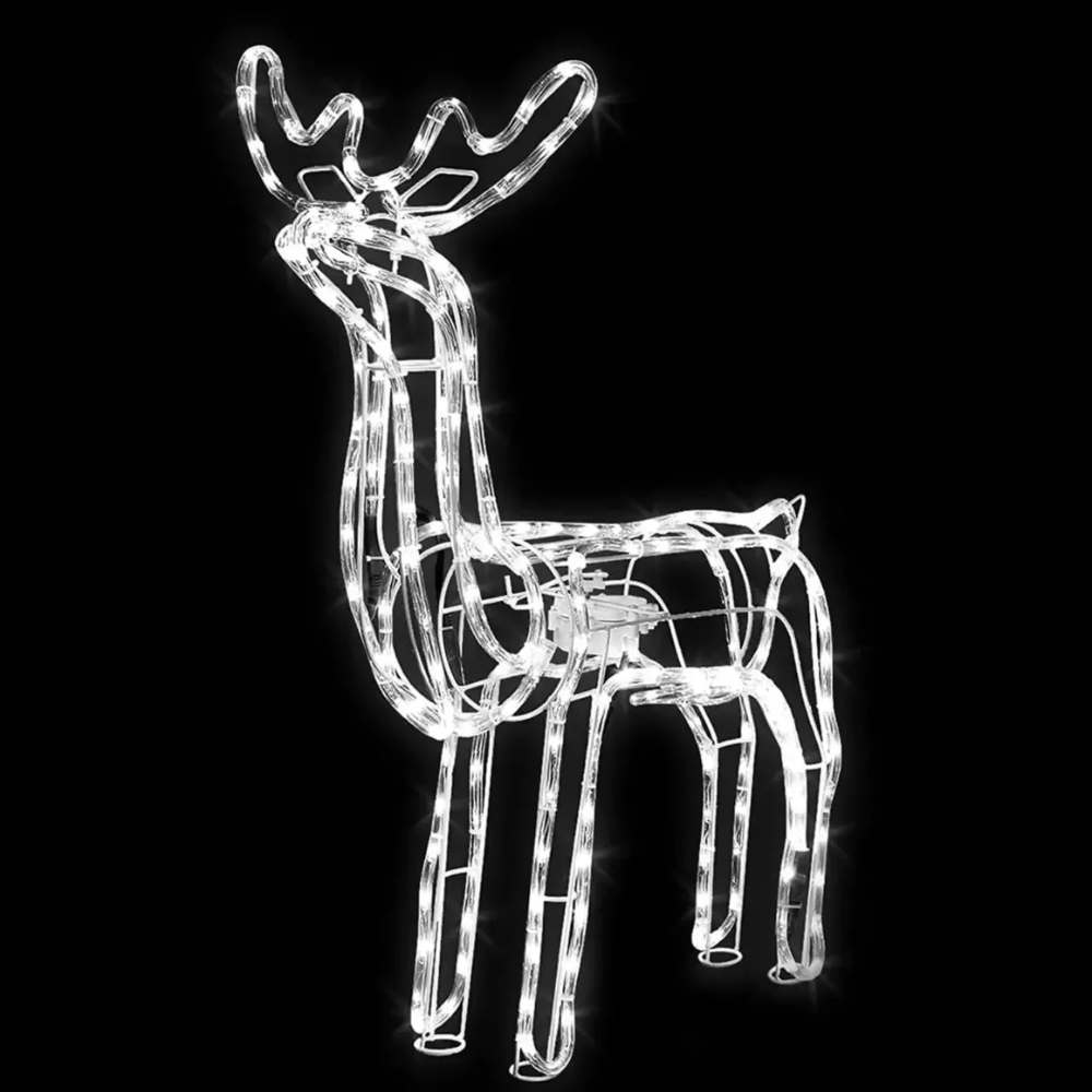 Reno Navideno Luz Renos De Navidad Reno Navideño Luces 95cm