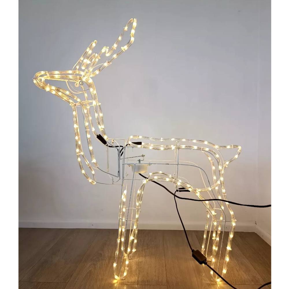 Reno Navideno Luz Renos De Navidad Reno Navideño Luces 95cm