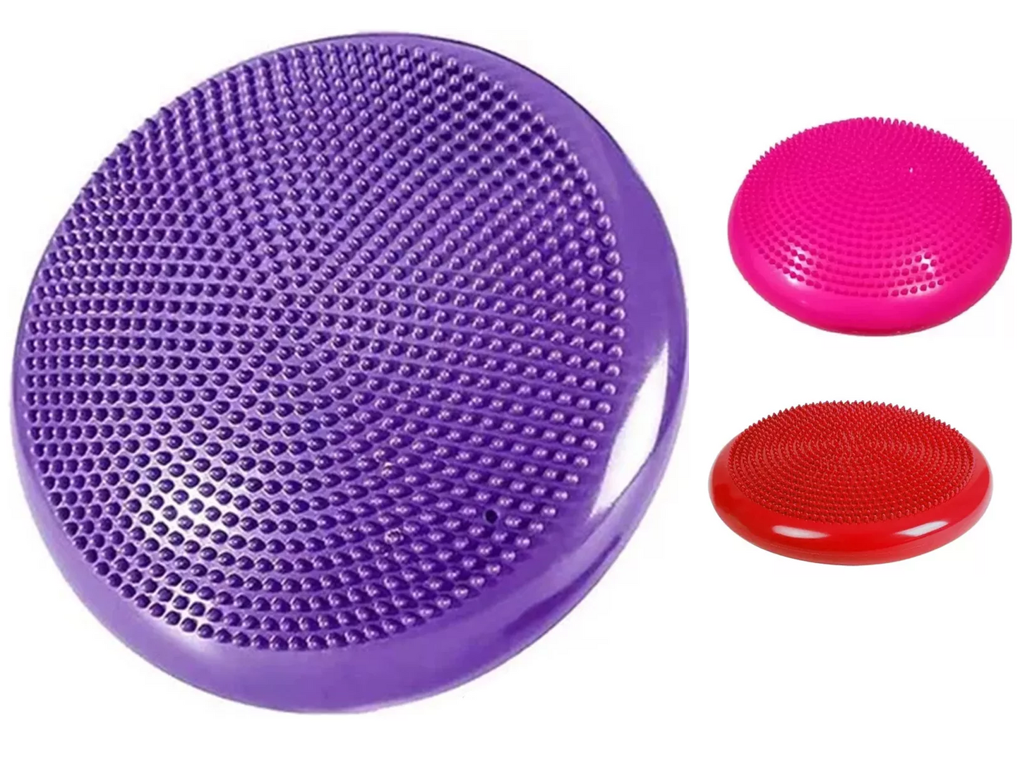 Bosu Equilibrio Cojin Sensorial Disco Equilibrio Yoga Erizo Antiestres 33cm Tdha