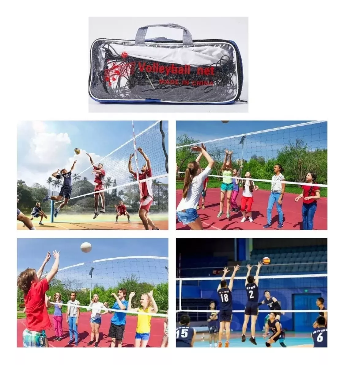 Malla De Voleibol Red Voleibol Malla Voleibol Portatil