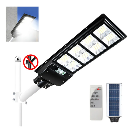 Lampara Led Solar Luminaria Suburbana Alumbrado 400w
