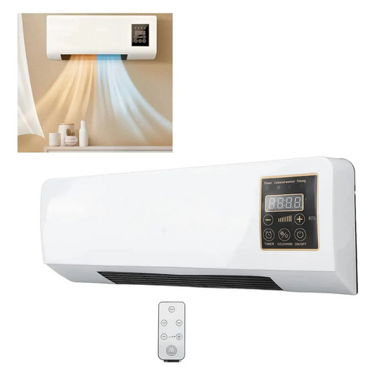 Calentador Calefactor De Pared 2en1 C/control 1500w 220v