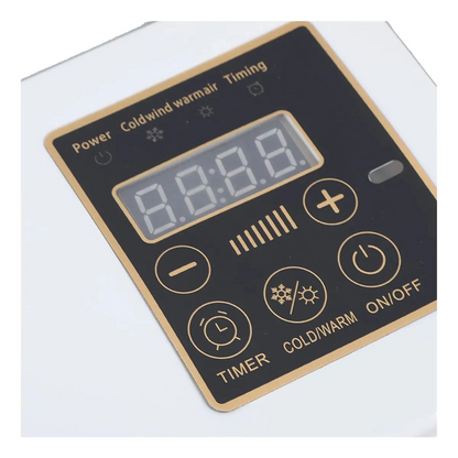 Calentador Calefactor De Pared 2en1 C/control 1500w 220v