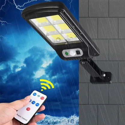 Reflector Focos Solares Led Sensor Movimiento Panel Solar
