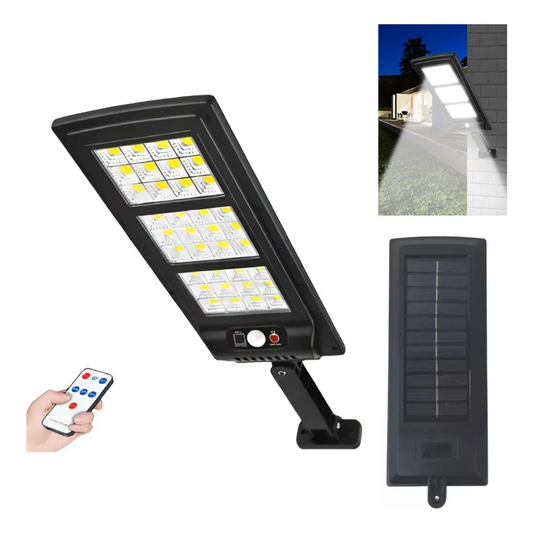 Foco Led Exterior Solar Luz Led Reflector 144 Cob + Control