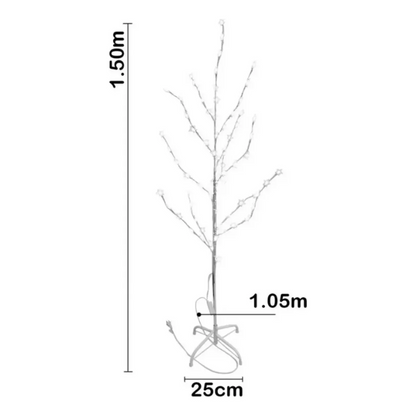 Arbol De Navidad Luces Led Arbol Led Navidad 220v 150cm