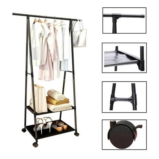 Rack Organizador Ropa Perchero Colgador Ropa Rack 160x42x55