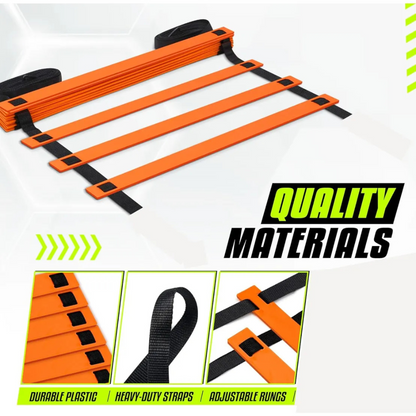 Escalera Entrenamiento Funcional 6 Mts 12 Espacios Fitness