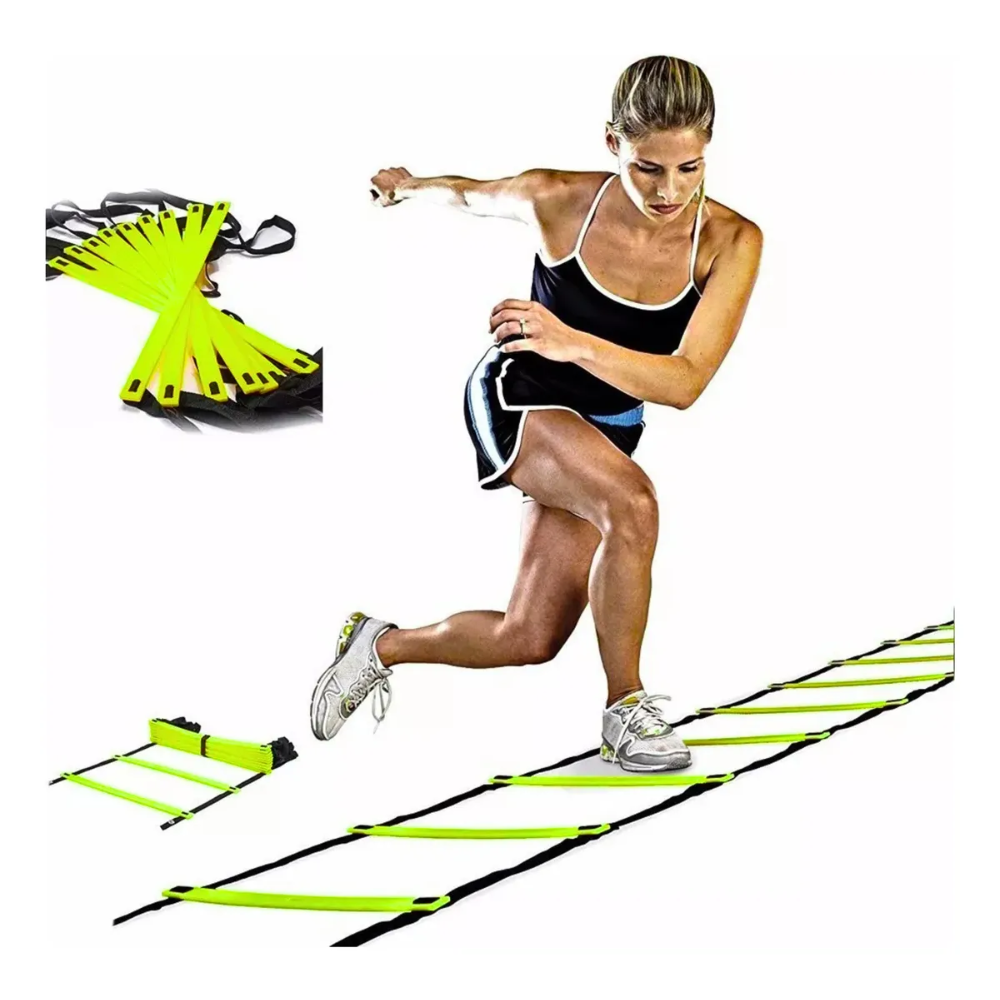 Escalera Entrenamiento Funcional 6 Mts 12 Espacios Fitness