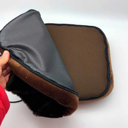 Masajeador Calienta Pies Termico Electrico 2 En 1 Pantufla