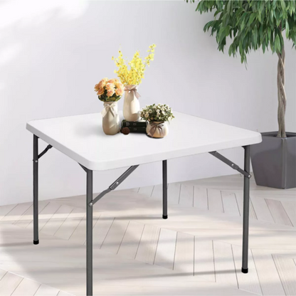 Mesa Plegable Portatil Mesa Camping Mesa Picnic 86x86x73cm